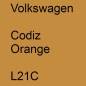 Preview: Volkswagen, Codiz Orange, L21C.